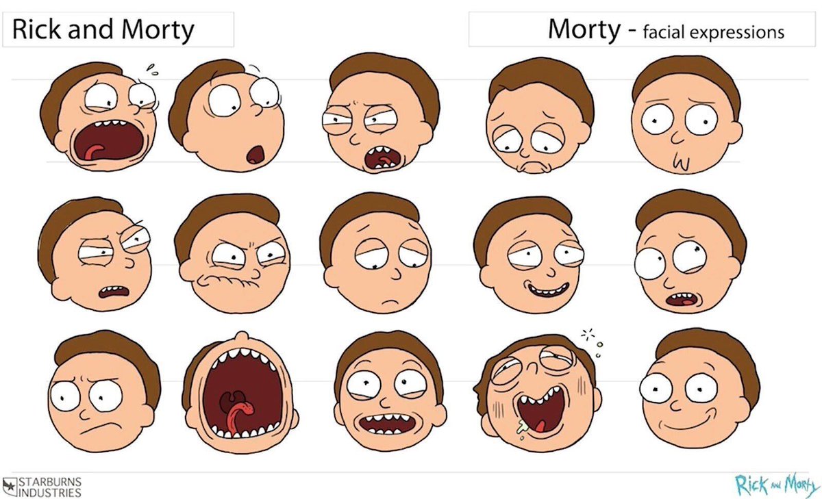 CDReferences's tweet image. Art of Rick and Morty →  buff.ly/mk60ni3

#animation #conceptart #modelsheet #characterdesign #visdev