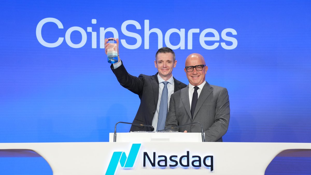 CoinShares tweet media