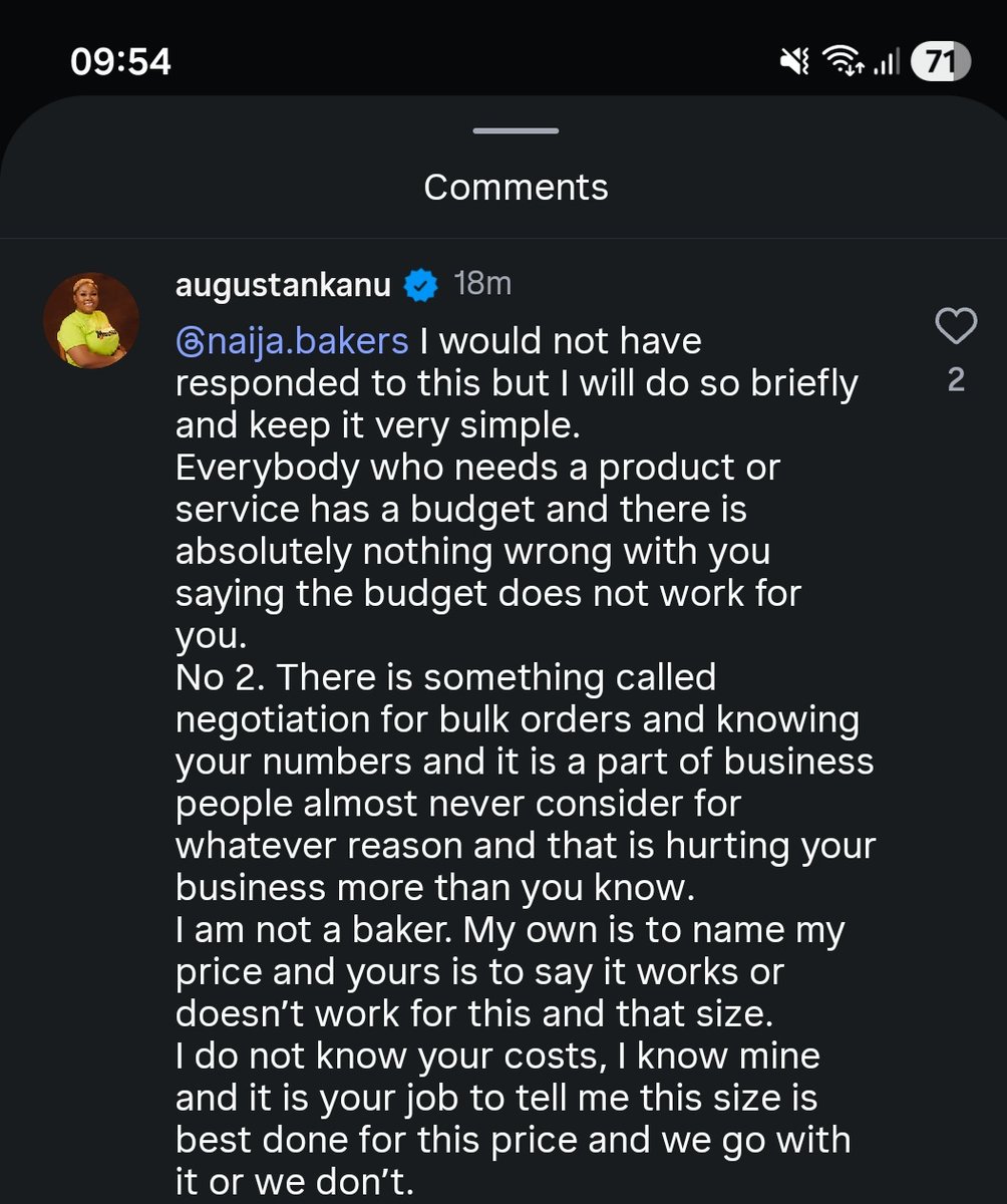 Chef Mo Of Lagos👩‍🍳 Pasta Queen (PBD/0706) tweet media