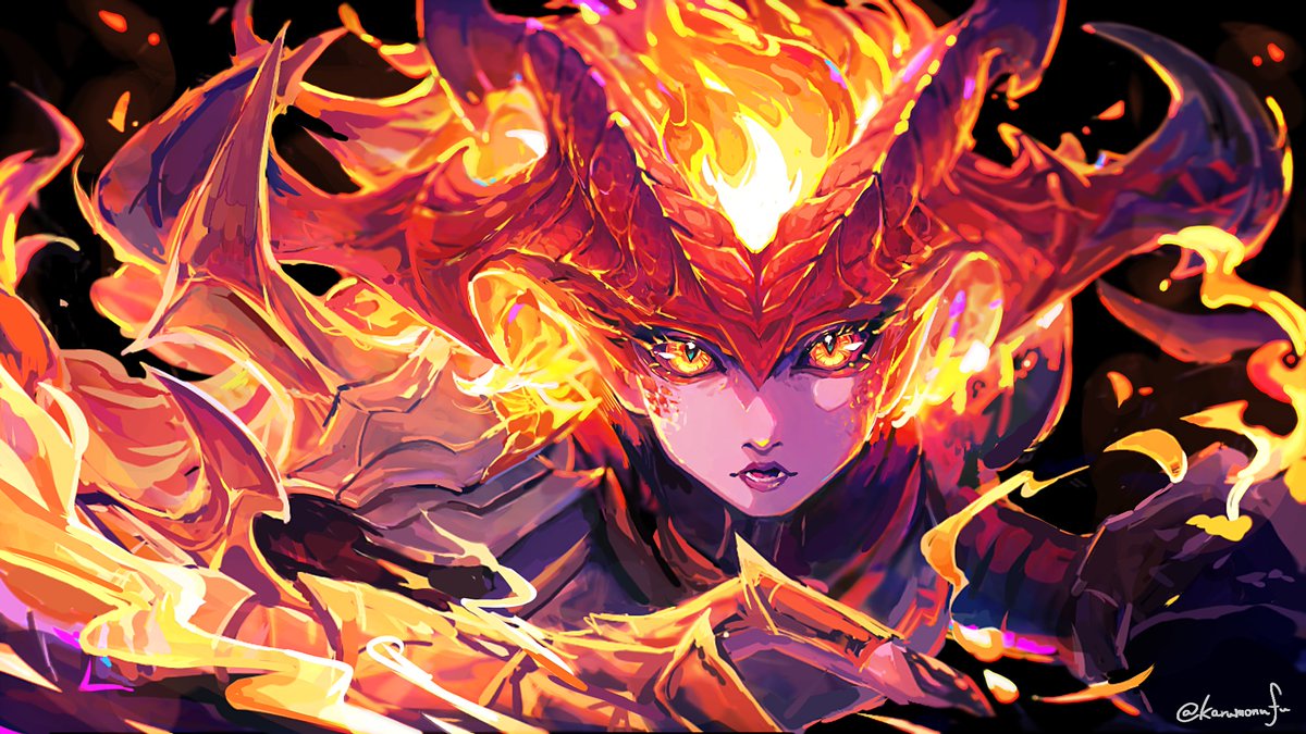 karumonufu's tweet image. #ArtofLegends #Shyvana
the Half-Dragon