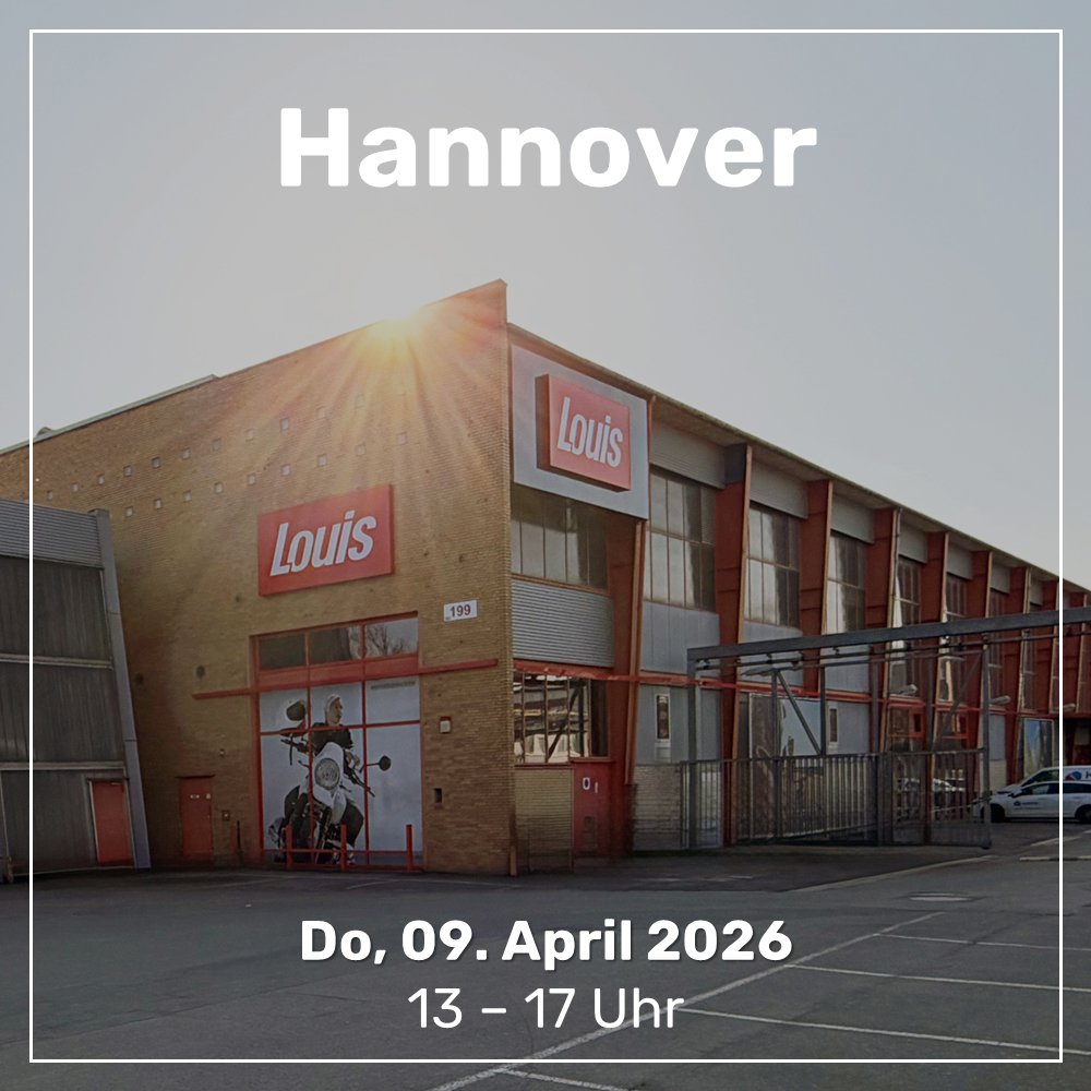 RideLink1's tweet photo. 📍 Heute sind wir in Hannover!
🗓️ Do, 09. April 2026 | 13 – 17 Uhr
📍 Louis Motorrad Hannover
#RideLink #WingMan #Motorrad #Hannover #Louis #Motorradsaison https://t.co/COg3PwP5tm