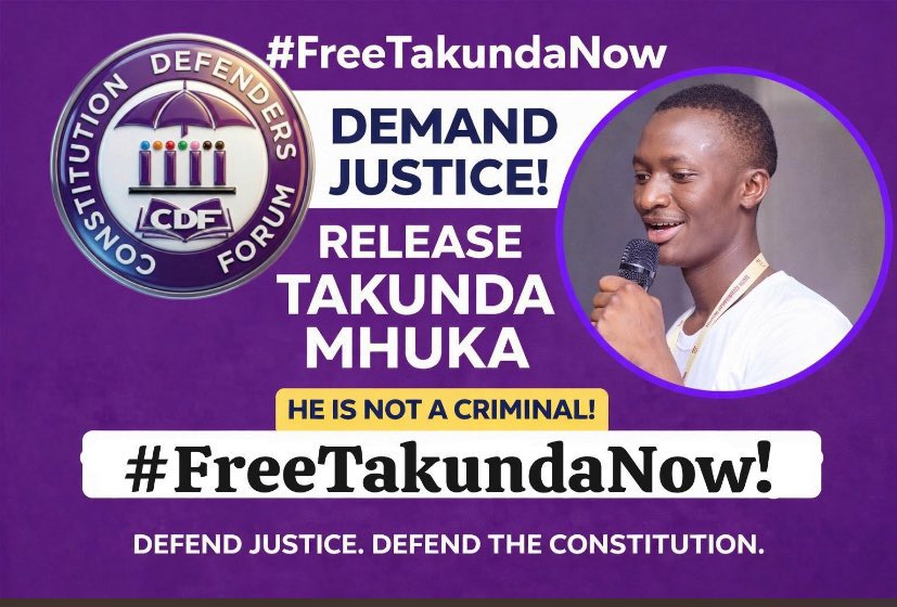 sir_Pitsor's tweet photo. Takunda is set to appear before the Mbare Magistrate Court today at 2pm for his bail ruling. It has been over 7 days in custody after he tried to report a case of assault at his workplace. Let's go and stand with him today.
Solidarity calls🚨
#TakundalsNotACriminal
#FreeTakunda https://t.co/uEHT67S3IZ