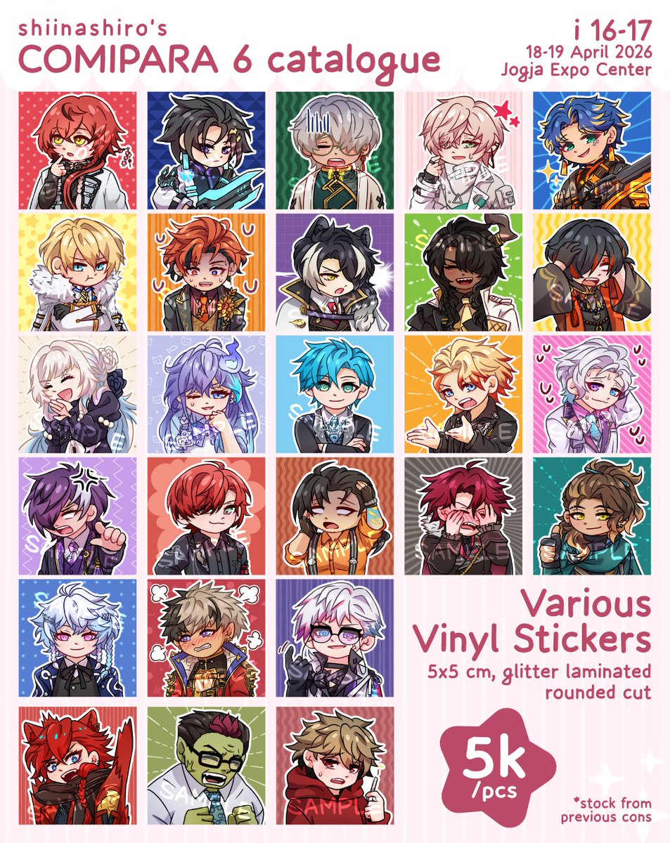 [new item] HOLOSTARS JP photocards 📸 [old item] HOLOSTARS stickers 📔 ...