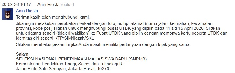 cikaaaaL's tweet photo. @skylightstore @sbmptnfess Sorry bukan saat ujian tp tgl 11-15, pertanyaan terkait masalah adikku sih gini jawabannya. Mungkin utk case kamu, mirip2 lahh, tp better tanya lgsg ke helpdesknya yaa https://t.co/kuxjL1c2qT
