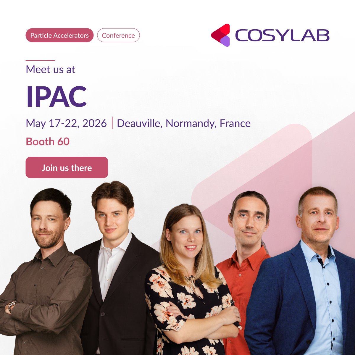 CosylabHQ's tweet image. We're heading to IPAC 2026! 
May 17-22, 2026 | Deauville, France | Booth #60 

If you'll be at IPAC and want to connect, stop by our booth #60 or reach out here: bit.ly/4tW1DAn. 

See you in Deauville 👋 

#IPAC2026 #ParticleAccelerators #ControlSystems