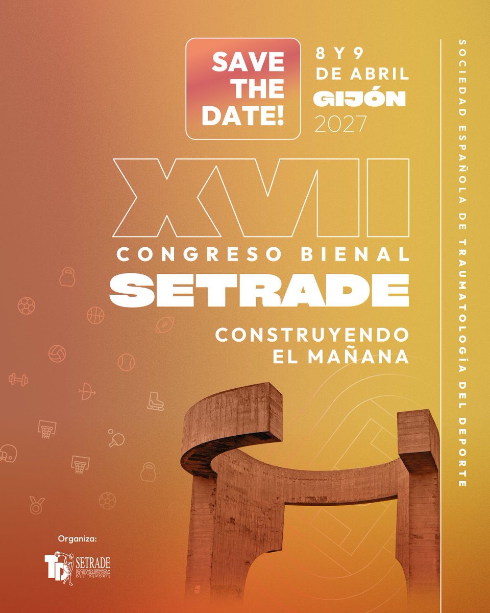 SETRADE (Soc.Esp. de Traumatología del Deporte) tweet media