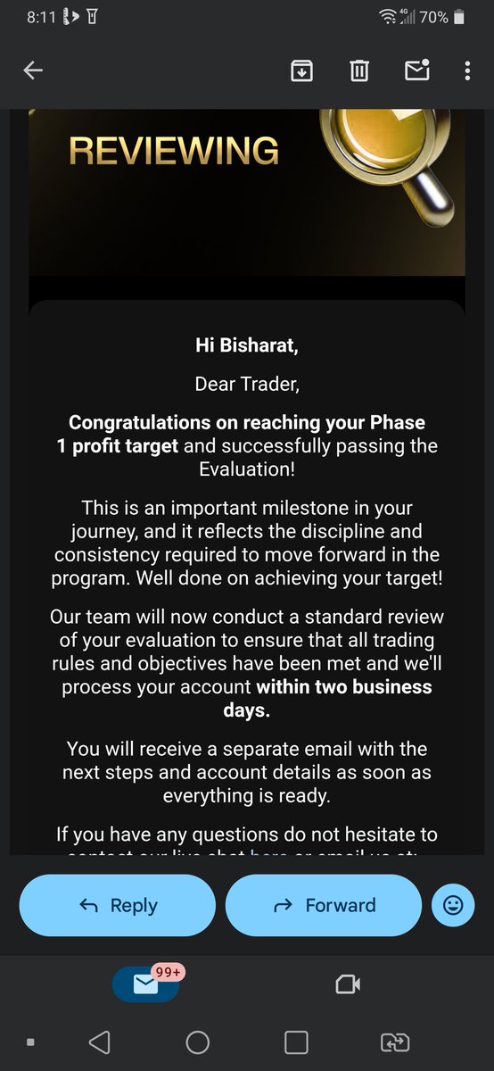 I complete phase 1 but not received 2nd phase details why <a href="/GoatFunded/">Goat Funded Trader</a>