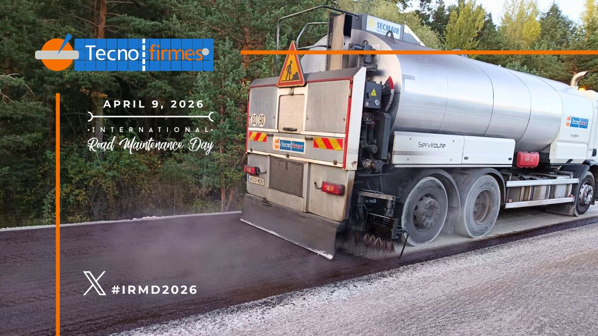 Tecnofirmes's tweet photo. 🚧 El adecuado mantenimiento de las carreteras no solo atañe al asfalto: en Tecnofirmes también acometemos proyectos de actualización y reparación de la señalización vial

Aprovechad el #IRMD2026 para descubrirlo 🔜 https://t.co/qRNTZuETDb https://t.co/BPGGp5Chn7