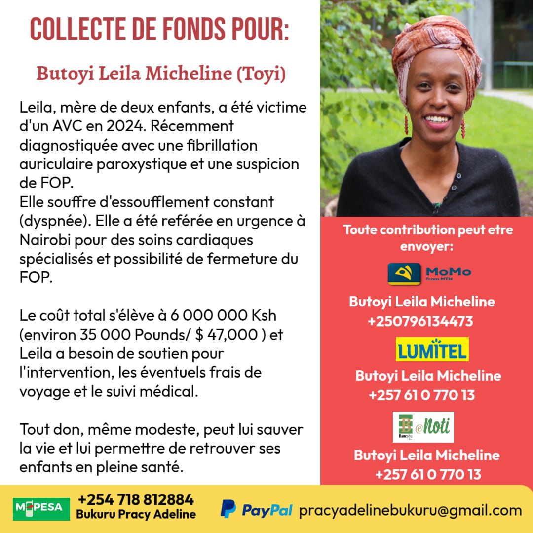 Breezy_Shalom's tweet photo. https://t.co/2E2EYZn88j kumwe Nyene muri aba grave mufasha nurukundo na Leila akeneye ubufasha bwanyu bwacu @InesKid1 @burundionthemap @iamelysgretta @yigenga @ikigatanyakazi @AntoineKaburahe @BazaContact @boris_evrard257 @DalillaNimpaga1 🙌🙌🙌🙏🙏 https://t.co/0sgekCdqIB