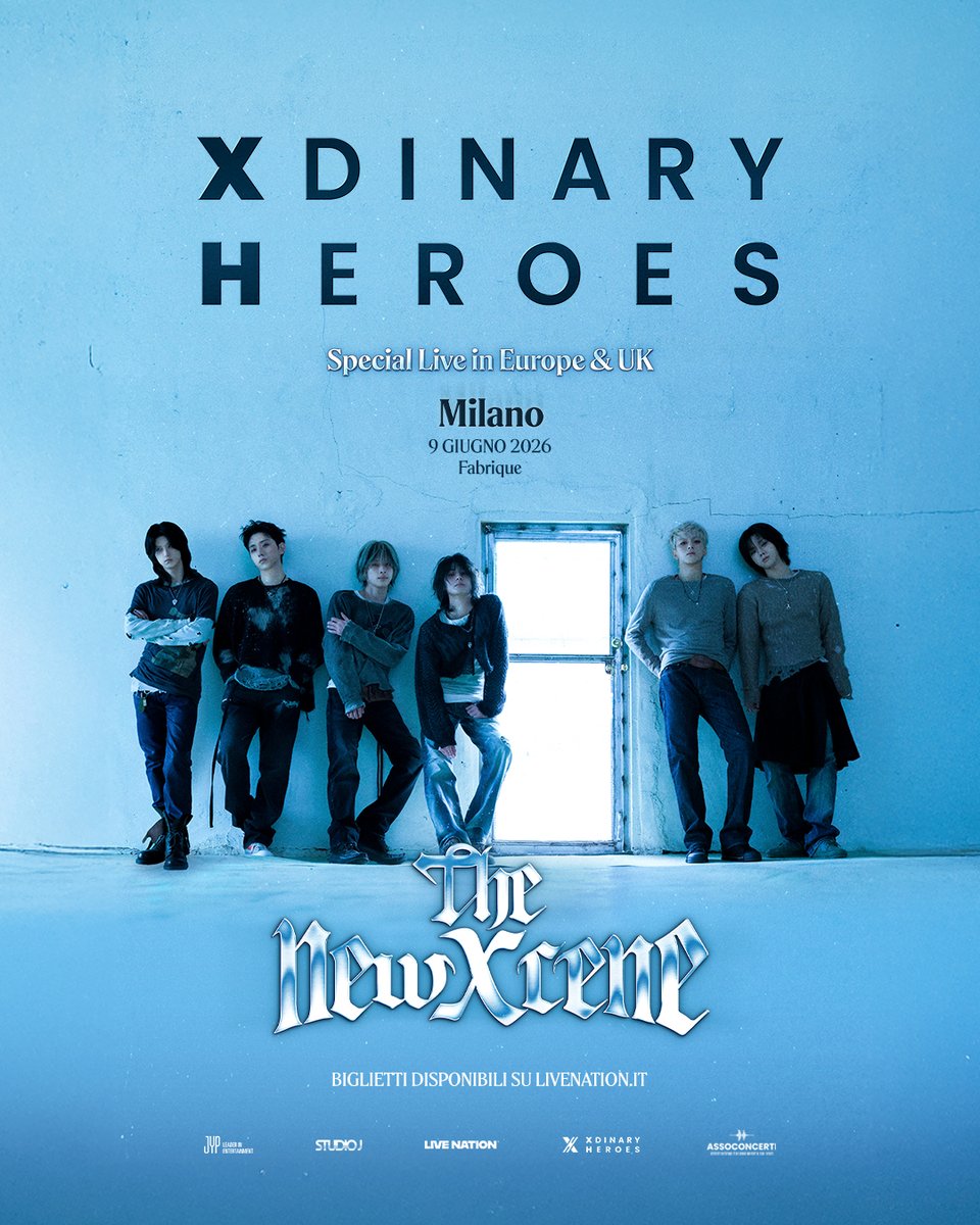 indipendente's tweet photo. #XDINARYHEROES in Italia! La band fenomeno del k-rock arriva a Milano per uno show imperdibile ❤️‍🔥
9 giugno – Milano, Fabrique
🎟 Biglietti disponibili da giovedì 16 aprile alle ore 12:00 su https://t.co/r0WOkaLNGv https://t.co/LL4wuF3P6A