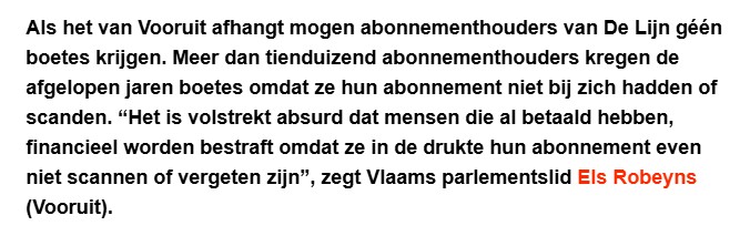 wouterberteloot's tweet photo. @gertdemesure Gert, het gaat blijkbaar om het afschaffen van boetes voor klanten die wel degelijk betaald hebben. Dat lijkt me nu wel een redelijk voorstel. Beetje meer klantvriendelijkheid zal De Lijn geen kwaad doen. https://t.co/wNUo1nNFOH