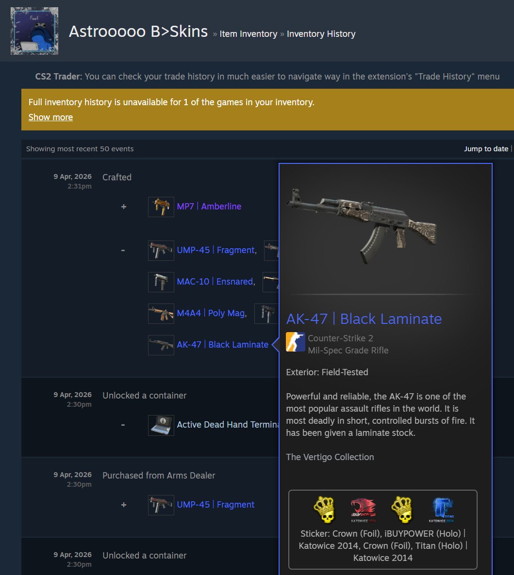 Astroooo - Buying Skins tweet media