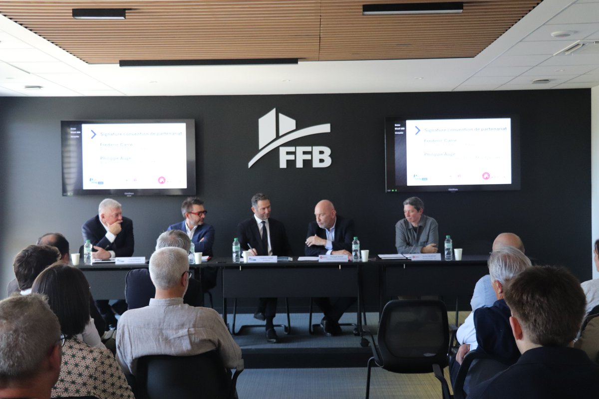 umontpellier's tweet image. Signature hier de la convention entre l’Université de Montpellier et la Fédération Française du Bâtiment en Occitanie 🤝Un partenariat renforcé autour de l’ #IA pour accompagner la transformation du secteur du bâtiment et soutenir l’#innovation, la #formation et la #recherche. 🚀