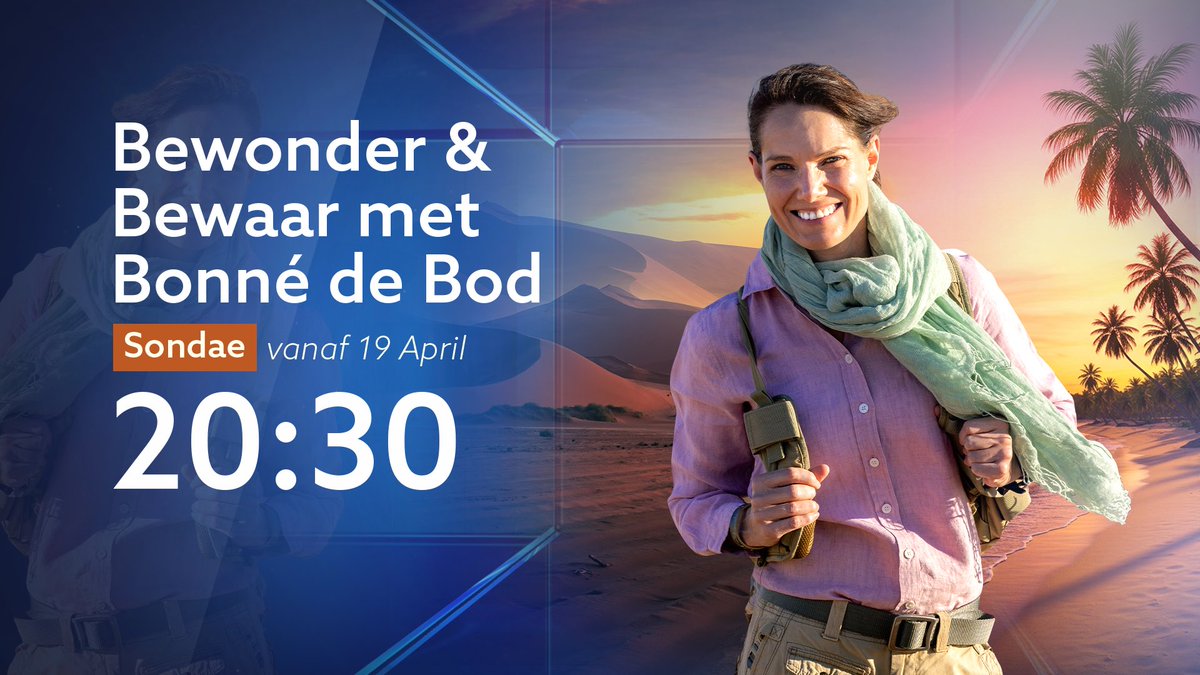 Bonne_de_Bod's tweet photo. Om die draai!
13 nuwe episodes vars vanuit die veld. https://t.co/nzVjwJWY4d