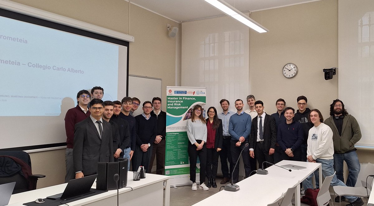 CollegioCA's tweet photo. Vuoi costruire una carriera nella #Finanza?
Al Career Day con #Prometeia, gli studenti del Master in Finance, Insurance and Risk Management (#MaFIRM) hanno avuto l’opportunità di confrontarsi direttamente con professionisti del settore e scoprire da vicino le dinamiche del mondo finanziario.
Grazie alla collaborazione con partner d’eccellenza come Prometeia, il MaFIRM offre un’esperienza formativa concreta e orientata al mondo del lavoro, preparando gli studenti ad affrontare con successo le sfide del settore.
📷 Dai slancio al tuo futuro con #MaFIRM
📷 Iscrizioni aperte per l’edizione 2026–27
📷 Scadenza: 25 aprile 2026
📷 https://t.co/4YyDRqSgJw
#MaFIRM #CCA #Finance #CareerDay #StudyFinance #CareersInFinance #CCAEducation