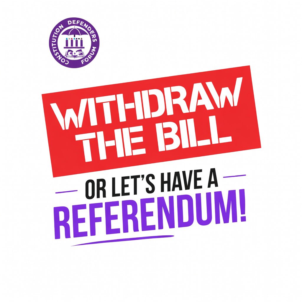 The 2013 Constitution leaves no room for manipulation, two referendums are unavoidable in the current attempt to extend presidential term limits. First, any amendment to entrenched provisions must comply with Section 328(3), requiring full constitutional procedure and genuine