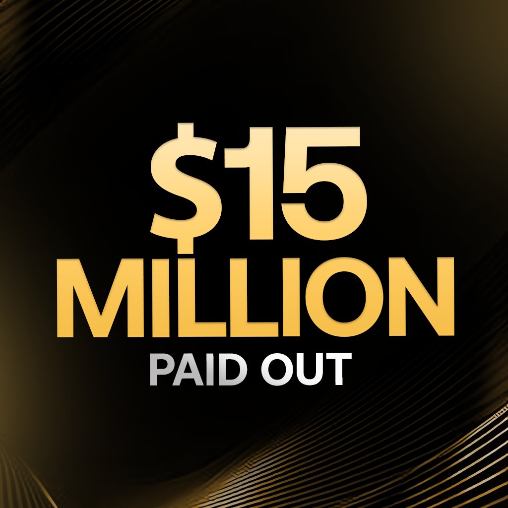 Congratulations GFT $15 million in payouts best prop firm in the world