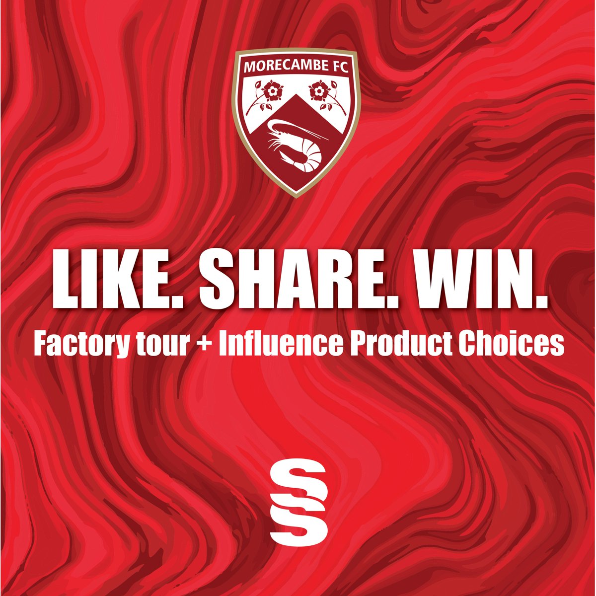 Morecambe Football Club are pleased to confirm a new partnership with Surridge Sport, who will become the club’s official technical kit partner.

To celebrate, we’re giving you the chance to win a behind-the-scenes factory tour 👀

To enter:
❤️ Like
🔄 Share

📄