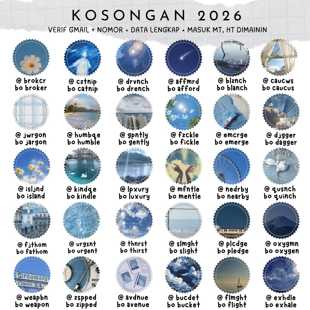 wts kosongan y26

- verif all (email + nomor)
- nomor non mastip
- email dom gmail, dapat pass
- masuk mt mutual, ht dimainin
- data lengkap
- sudah bisa ganti usn

11.000

wa : wa.me//6289699284511

#zonauang #zonajajan