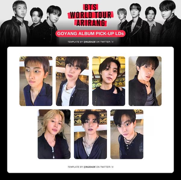 BTS WORLD TOUR ARIRANG IN GOYANG コヤン 会場限定のラキドロ Qoo10に