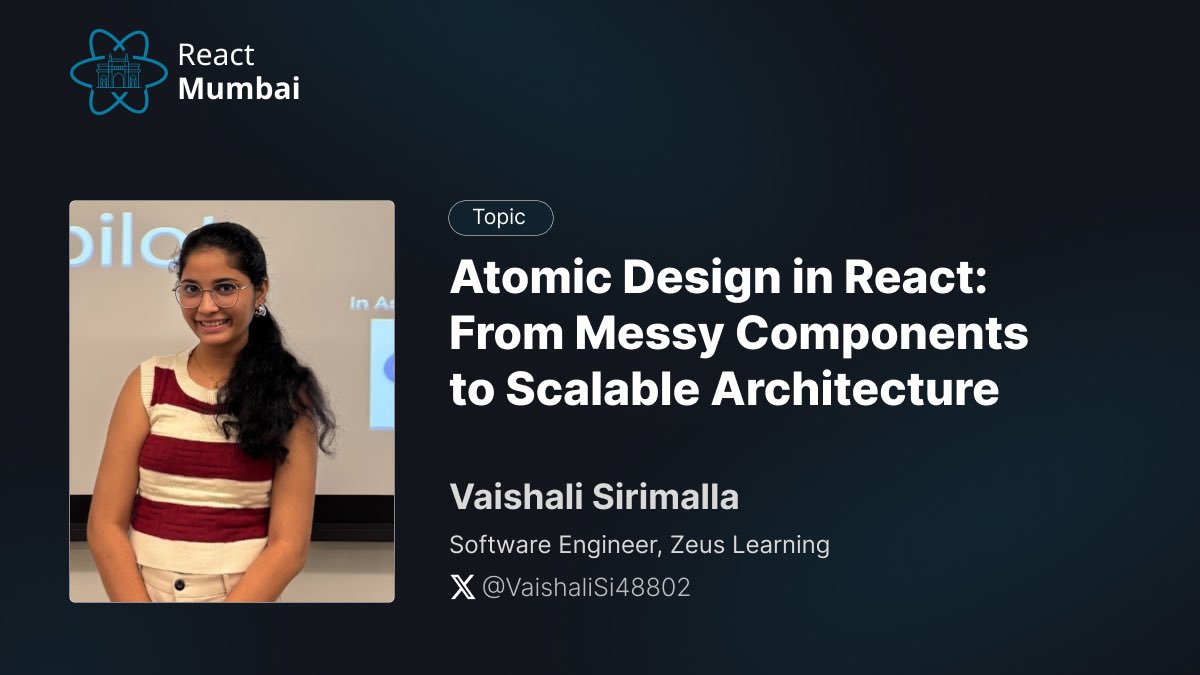 React Mumbai tweet media