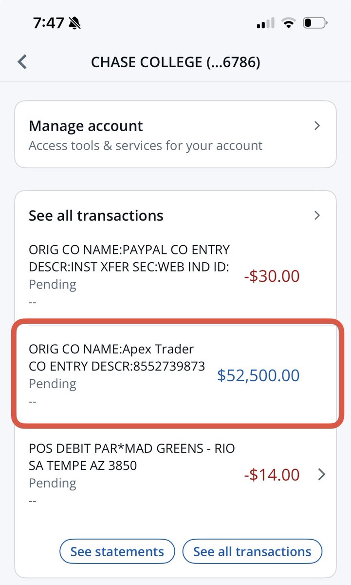 SpcStnTrading's tweet photo. love @ApexTradeFund 

hanging on to these legacy accounts for as long as I can. https://t.co/77SWge4D1L