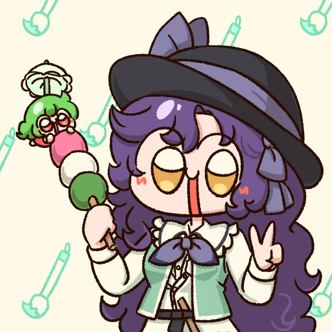 Commission drawing for ! Their OC Misaki! berigoo!