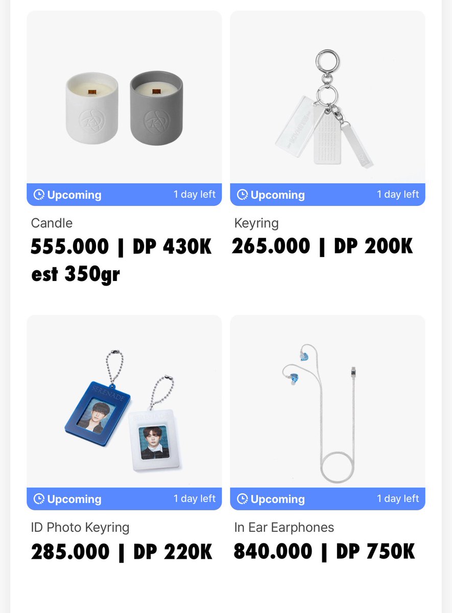 luvidolicious's tweet photo. OPEN JASTIP INA HANDCARRY HC 🇰🇷 SEVENTEEN DXS SERENADE MERCHANDISE

🗓️ ready ina 28/04
📍 dom jkt

✅️ bersih ina (exc packing,adm 🍊)
✅️ fullpay / dp 
📅 10/04, 9.00wib
🛒 order via dm

price listed on pics!

wts seventeen svt jastip dxs dokyeom seungkwan serenade https://t.co/3to6AoJ1Uy