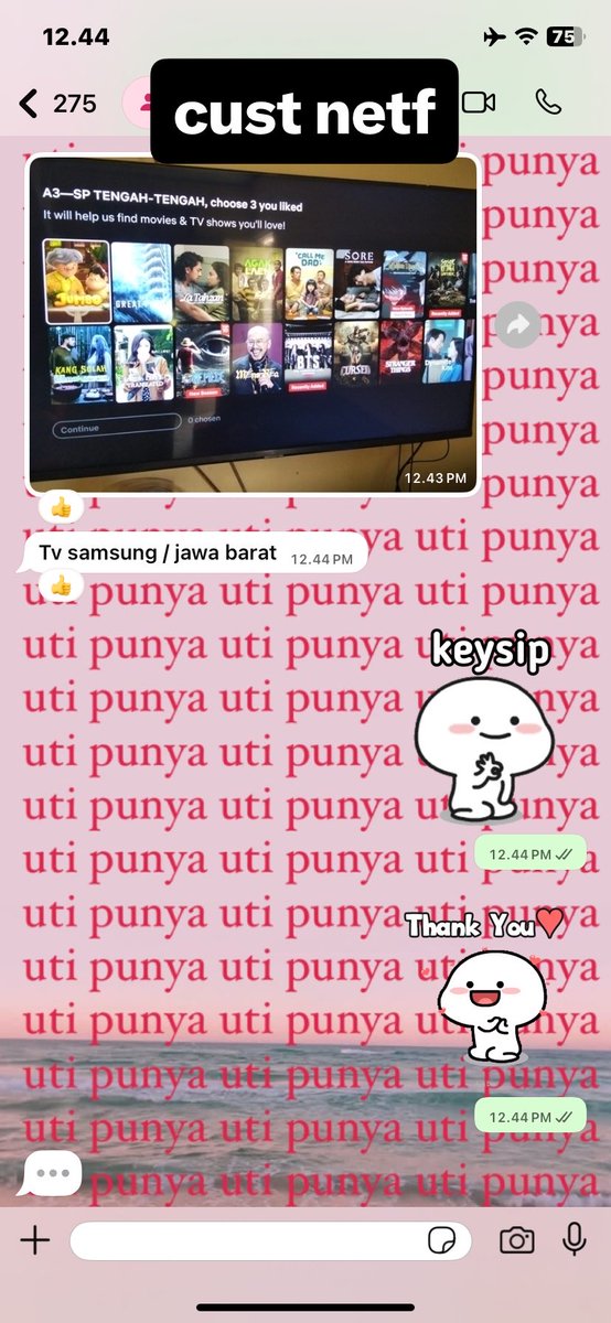 uti - CHAT KE WA tweet media