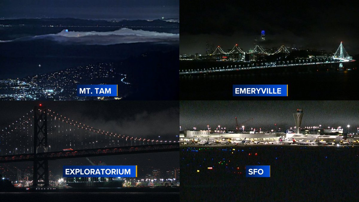 SandhyaABC7's tweet image. WEATHER ALERT: Watch out for the fog!  Visibility's starting to drop near the coast.  Tower cams capturing what you'll have to deal w/in the AM.  Drive safely everyone!  #ABC7now #SanFrancisco #BayArea #CAwx
