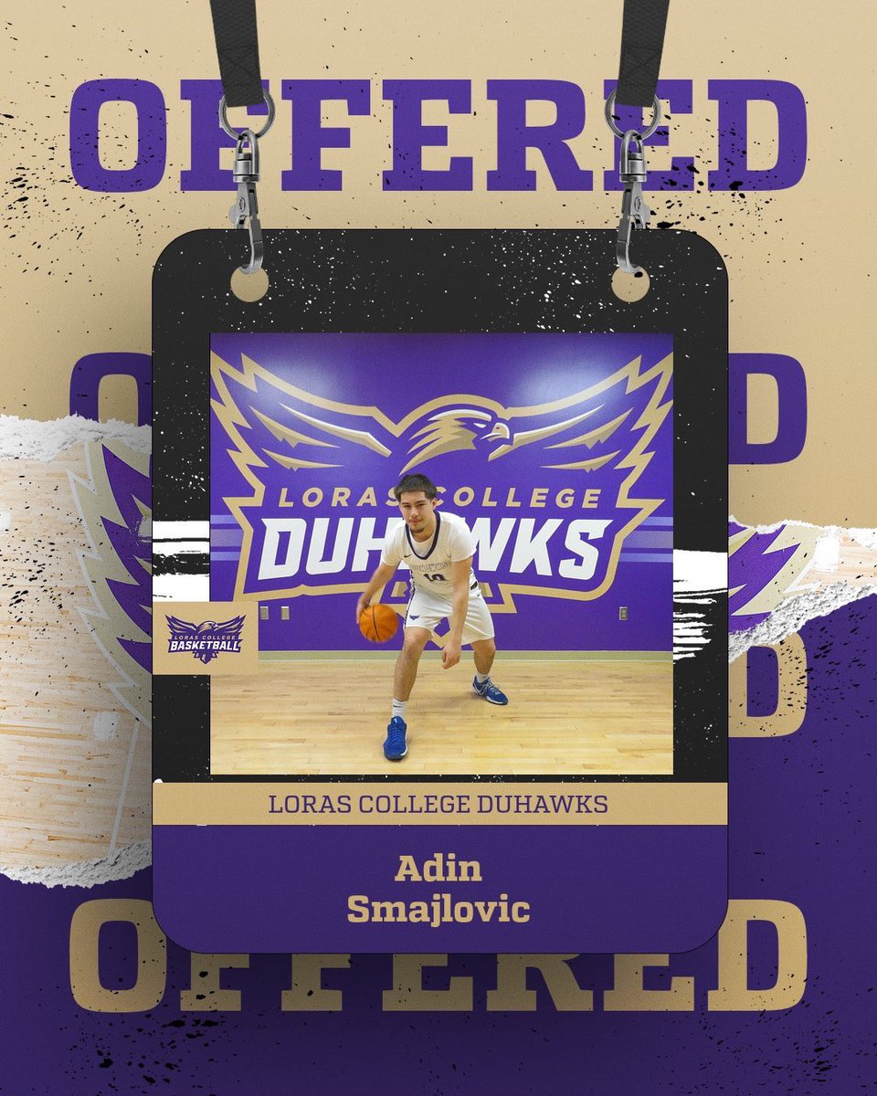 AdinSmajlovic1's tweet photo. After a great visit I am grateful to receive an offer from Loras college in Iowa. thank you to the coaches. https://t.co/F7tsyerOiF
