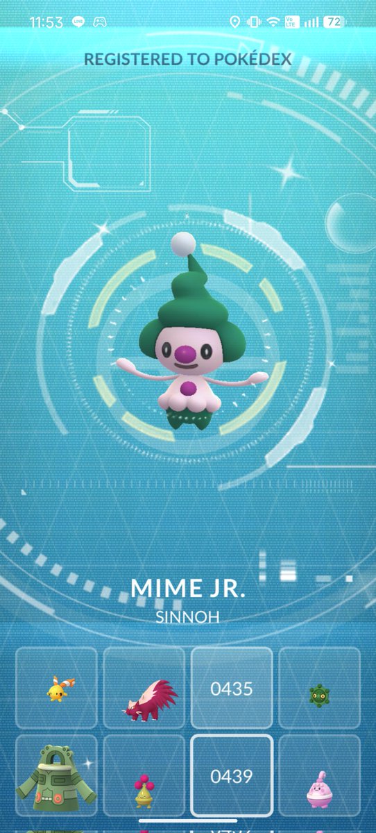 Chanakarl's tweet photo. First time forever friend #pokemongo remote trade, with @alan124421 !! thank you. 
#ポケモン https://t.co/lpvot3hBo8
