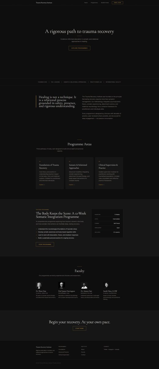 FemmyDigitalz's tweet photo. Stop making every course platform look like a cheap marketing funnel.
My client runs a 700-lesson Trauma Recovery platform. He wanted the UI to feel like a...
#WordPress #LearnDash #CourseCreators #WebDesign #EdTech #Elearning #Elementor #LMS #OnlineEducation #BuildInPublic https://t.co/cdDBmpcQhm