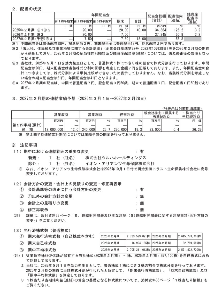 ほっすん@株主優待&子育て投資家 tweet media