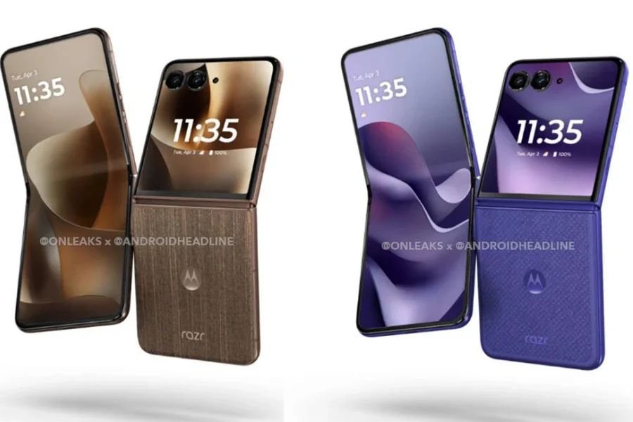 gizmochina's tweet image. Motorola Razr 70 Ultra foldable surfaces in official press renders 

buff.ly/jaBbhzX

#motorola #razr70ultra