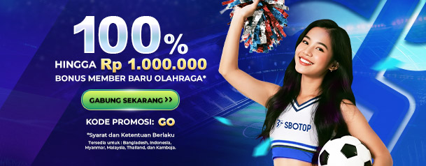 Rayakan Tahun Baru Imlek dengan keseruan olahraga tanpa henti!

Daftar di SBOTOP dengan kode GO dan dapatkan 100% Bonus Member Baru Olahraga.

bit.ly/sboreg-id