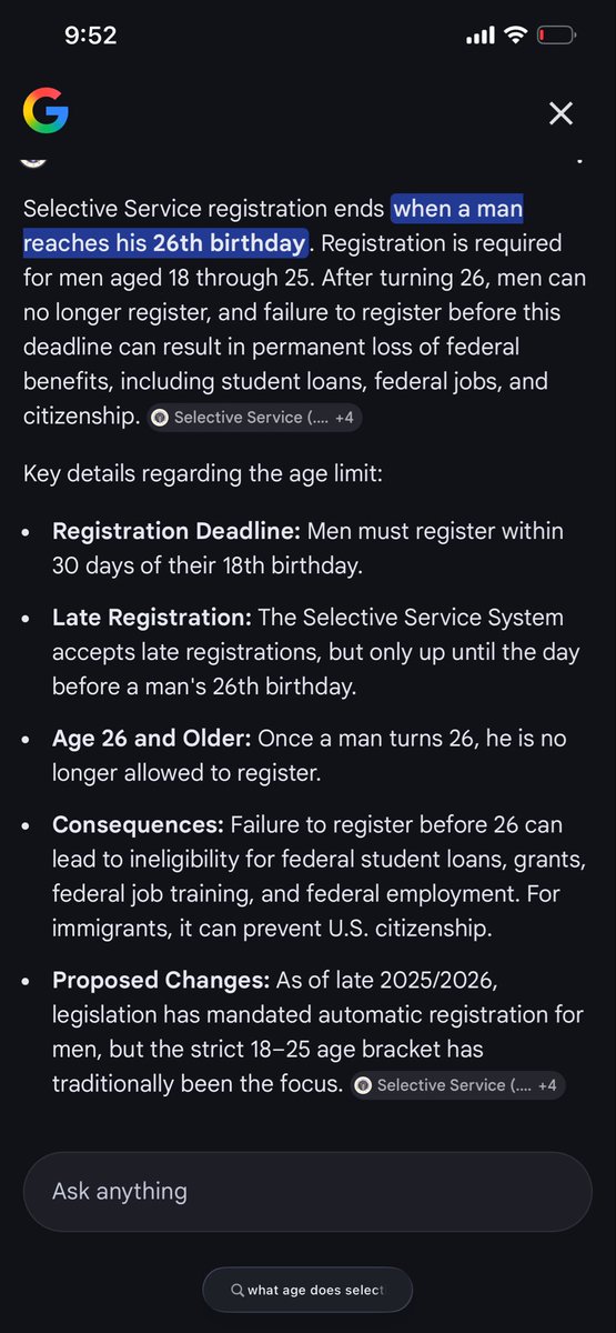 mane5150's tweet image. You enroll on the selective service site. When I turned 18 I couldn’t even get a job until I enrolled. Every 18yr old guy is required by law to enroll, but with this new implement I’m not sure how that’s going to work.
