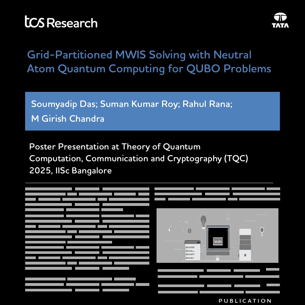 TCS Research tweet media