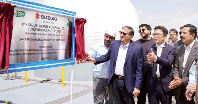 The_Nation's tweet image. Pak Suzuki inaugurates biogas plant, 920kWh solar power project
nation.com.pk/09-Apr-2026/pa…
#SolarPower