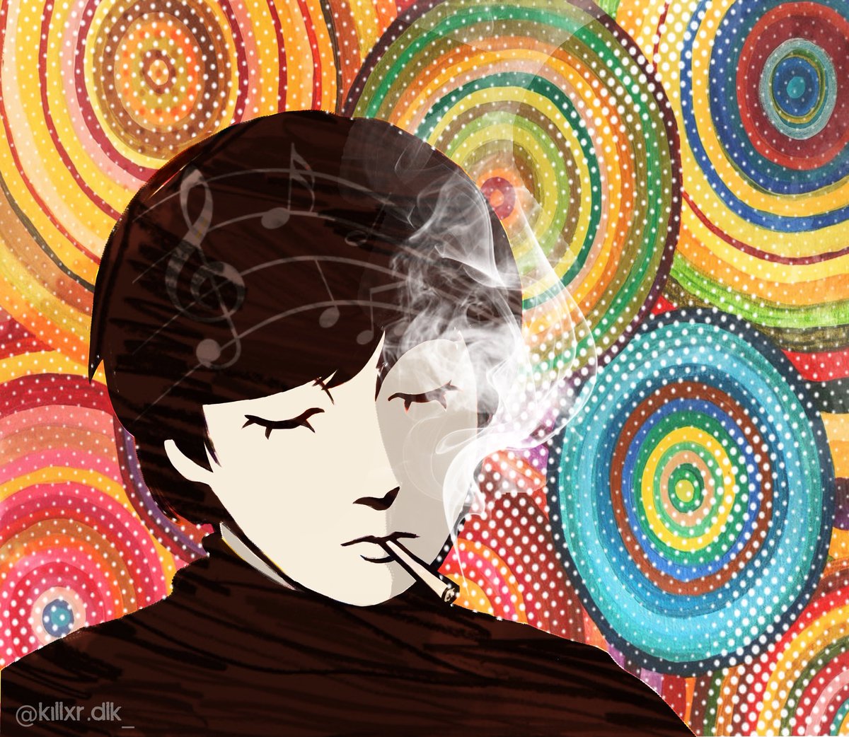 killxr_dlk_'s tweet photo. Porfin dibujo algo decente 
#beatlestwt #fanart #paulmcartney https://t.co/l3VG8hC1Sh