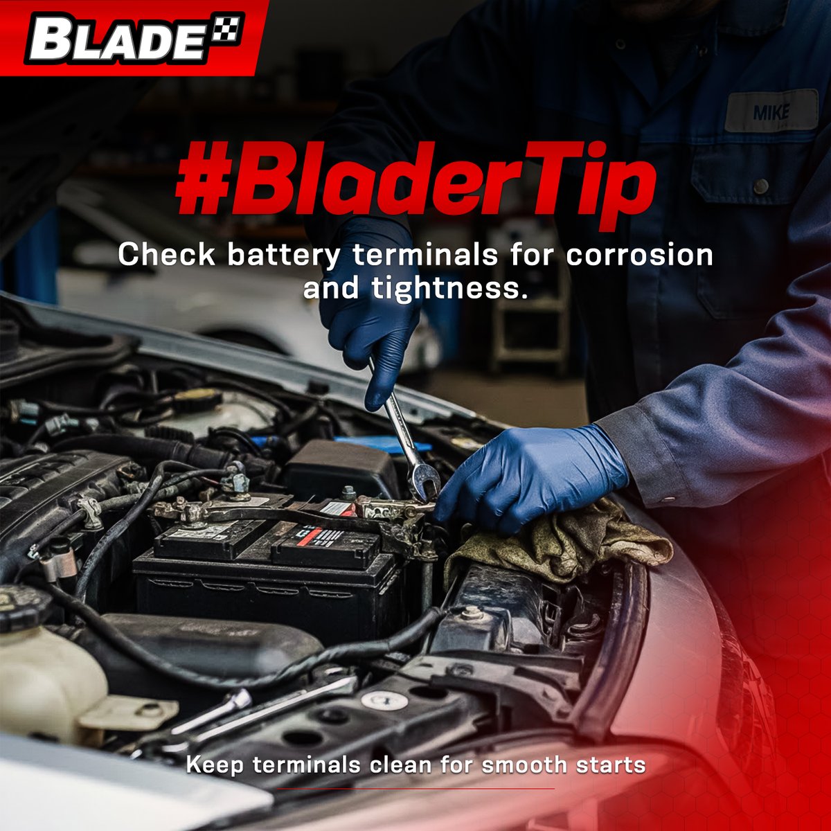 BladeAutoCenter's tweet image. 🔧 #BladerTip: Check your battery terminals!

Corrosion or loose connections can cause weak starts or electrical issues. Inspect for buildup, tighten connections, clean with baking soda + water, and apply protective grease.

Stay powered and road-ready! ⚡🚗