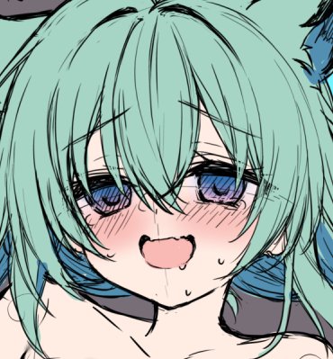 出勤前に線画したいなーって思ってたけどラフまでしかできてないぞー😇退勤してからがんばる…はず 