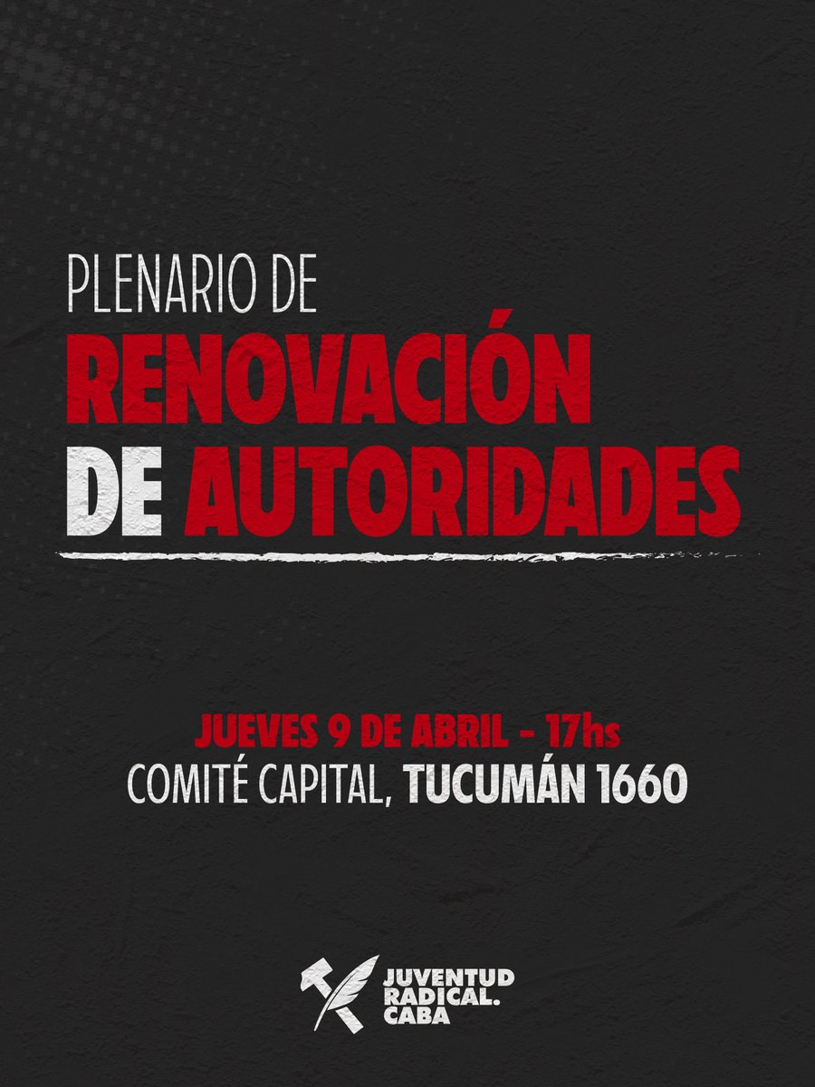 Juventud Radical CABA tweet media