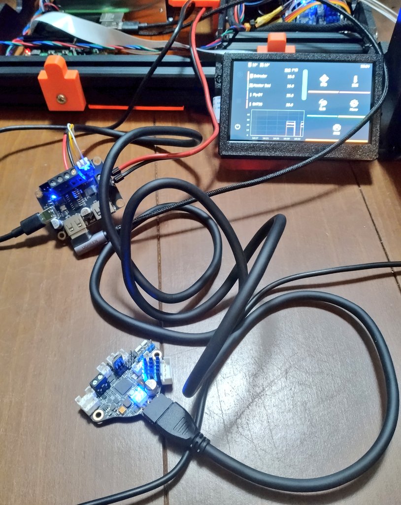 duca_400's tweet photo. よーし
ツールボードも動くようになったな😗
さっさとエクストルーダー周りの作業を進めるぞ🥺
#sht36v3
#Mellow3D https://t.co/7MKGjIKtRB