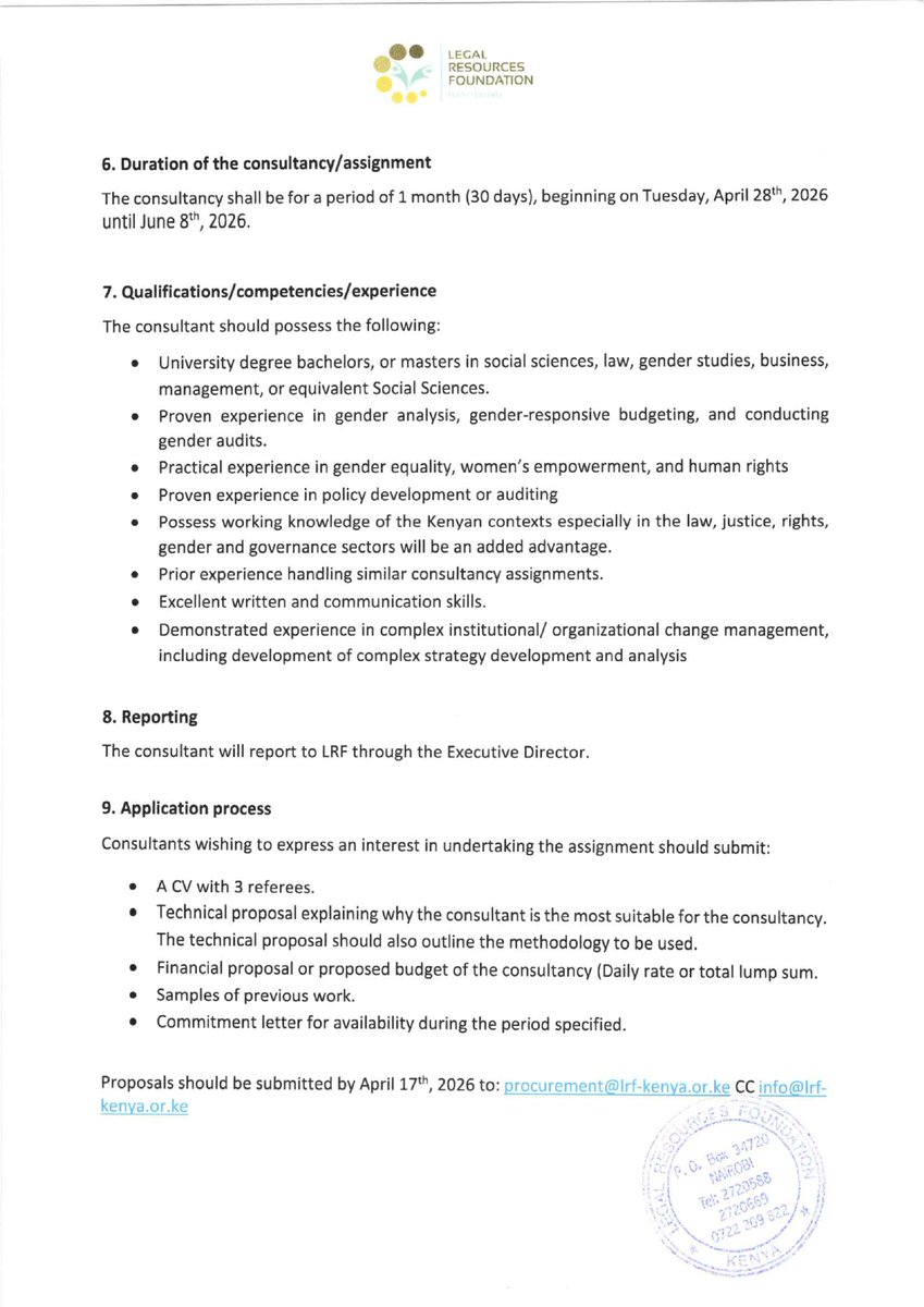 Legal Resources Foundation Trust (LRF) tweet media