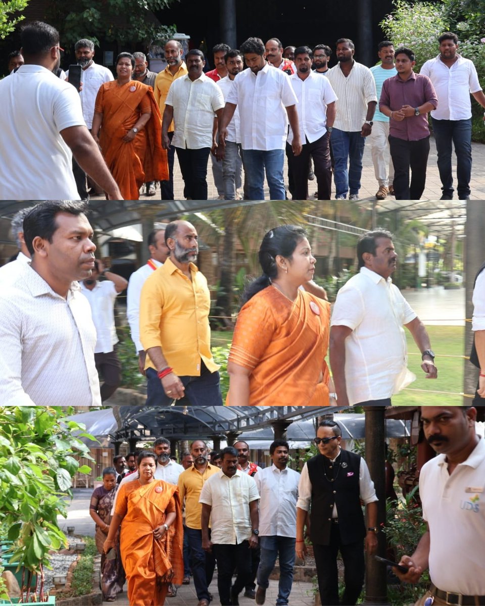 jennifer_ntk's tweet photo. நாம் தமிழர் கட்சி வேட்பாளர்களை ஆதரித்து தமிழ்நாடு முழுவதும் பரப்புரை பயணம் மேற்கொண்டுவரும் அண்ணன்‌ @Seeman4TN செந்தமிழன் சீமான் அவர்கள் இன்று கன்னியாகுமரி மாவட்டத்திற்கு வருகை தந்துள்ளார்கள். இன்று காலை திருவனந்தபுரம் விண்ணூர்தி நிலையத்தில் நாம் தமிழர் உறவுகளுடன் அண்ணனை வரவேற்றோம் .

பரப்புரை திட்டம்

காலை 11 மணிக்கு கிள்ளியூர் தொகுதியில் - கருங்கல்  ( வாகன பரப்புரை )

காலை 12 மணிக்கு குளச்சல் தொகுதி- திங்கள் சந்தை  ( வாகன பரப்புரை )

காலை 1 மணிக்கு பத்மநாபபுரம் தொகுதி - தக்கலை  ( வாகன பரப்புரை )

மாலை 4 மணிக்கு நாகர்கோவில் தொகுதி-அண்ணா விளையாட்டு அரங்கம்  ( பொதுக்கூட்டம் )

மாலை 6 மணிக்கு கன்னியாகுமரி தொகுதி- ஆரல்வாய்மொழி ( வாகன பரப்புரை )

நாம் தமிழர் உறவுகள் பொதுமக்கள் அனைவரும் இந்த பயணத்தில் இணைந்து நமது கன்னியாகுமரி மாவட்ட நாம் தமிழர் சட்டமன்ற வேட்பாளர்களை ஆதரித்து எங்கள் கரங்களை வலுப்படுத்த கேட்டுக்கொள்கிறேன். நம் வேட்பாளர்கள் குமரி மண்ணின் அனைத்து பிரச்சனைகளுக்கும் குமரி மண்ணின் வளர்ச்சிக்கான , நலனுக்கான அனைத்து முன்னெடுப்புகளிலும் மக்களோடு மக்களாக களத்தில் நின்று போராடியவர்கள். தேர்தல் களத்தில் எங்களுக்கான ஆதரவை எம்மக்களாகிய உங்களிடம் கேட்டு நிற்கிறோம். 

நிகழ்வை ஒருங்கிணைக்கும் பொறுப்பாளர்கள் அனைவருக்கும் நன்றிகள். மாநிலம் முழுவதும் தொடர் பரப்புரை பயணங்களை மேற்கொண்டு, கடும் உழைப்பை கொட்டிக்கொண்டிருக்கும் எங்கள் அன்பு அண்ணன் செந்தமிழன் சீமான் அவர்களுக்கு நெஞ்சம் நிறைந்த நன்றிகளை தெரிவித்துக் கொள்கிறேன். 

குமரி மக்களே அணிதிரள்வோம். மாலை 4 மணிக்கு பொதுக்கூட்ட நிகழ்வில் சந்திப்போம்.
@NaamTamilarOrg
#கனவு_கன்னியாகுமரி
#மக்களோடு_மரியஜெனிபர் #MariaJennifer‌ #Manidhi  #NaamTamilar