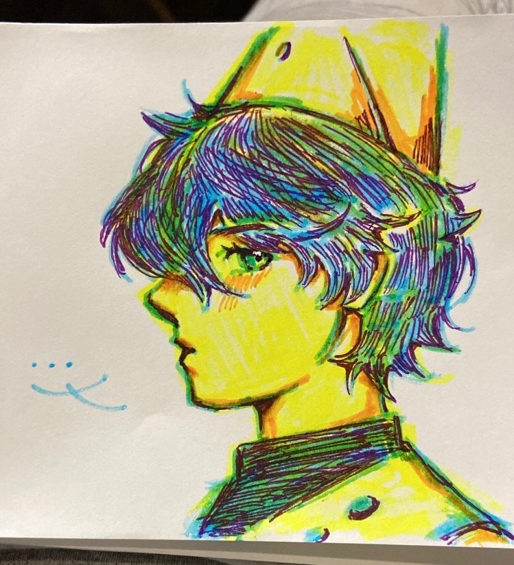 blumodachi's tweet photo. late night agott doodle 
#wha #witchhatatelier #Δ帽子 https://t.co/Mou0YNuqM7