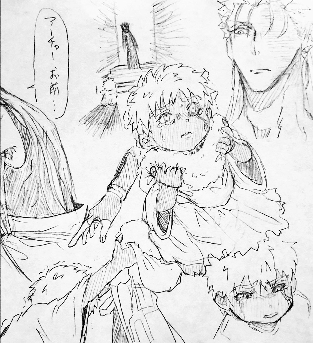 遡っていろいろ見てたら懐かしいの出てきた!キャ影!
なんのパロでしょう 