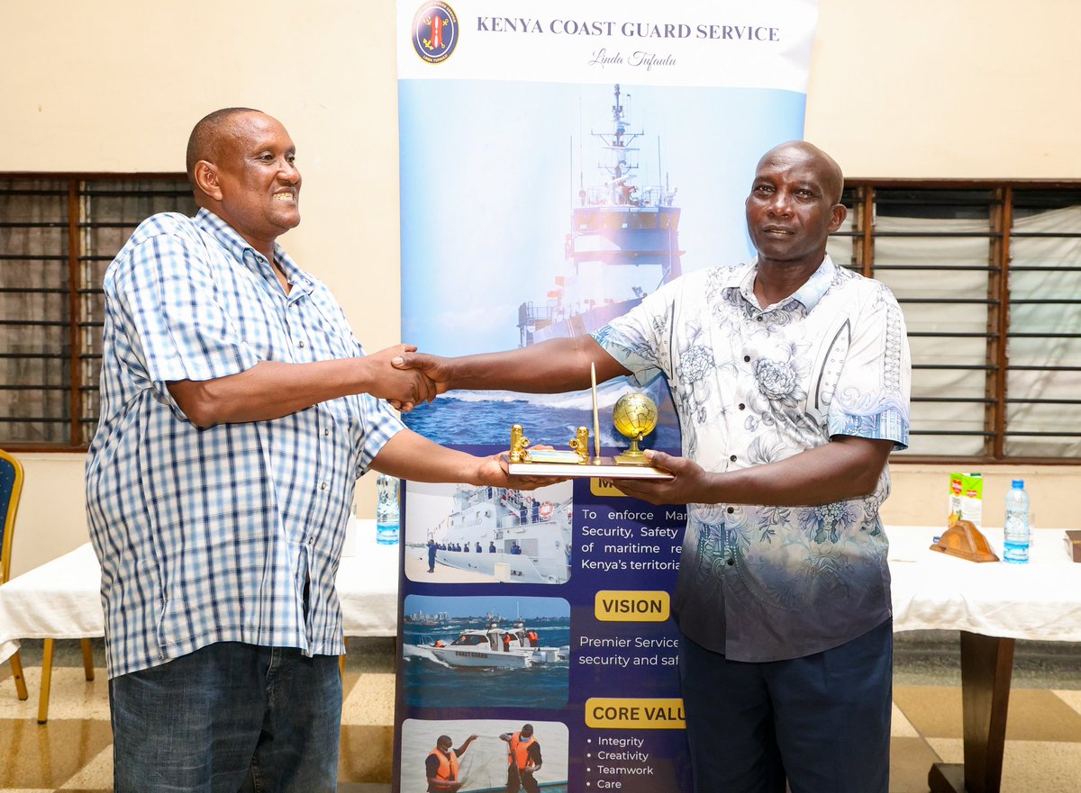 Kenya Coast Guard Service tweet media
