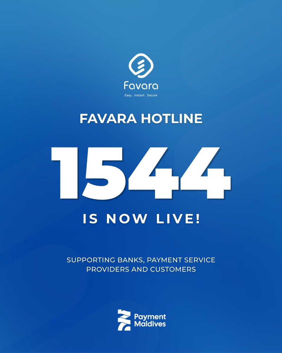 Favara_MIPS's tweet photo. Big news! The Favara Hotline is now LIVE!
Got questions about Favara? We’ve got you covered. Dial 1544 to reach our dedicated support channel! One number for all your Favara-related inquiries. https://t.co/3dKeyrS8Hb